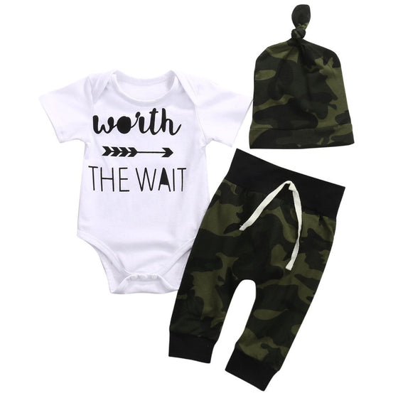 3PCS Baby Boys clothing set