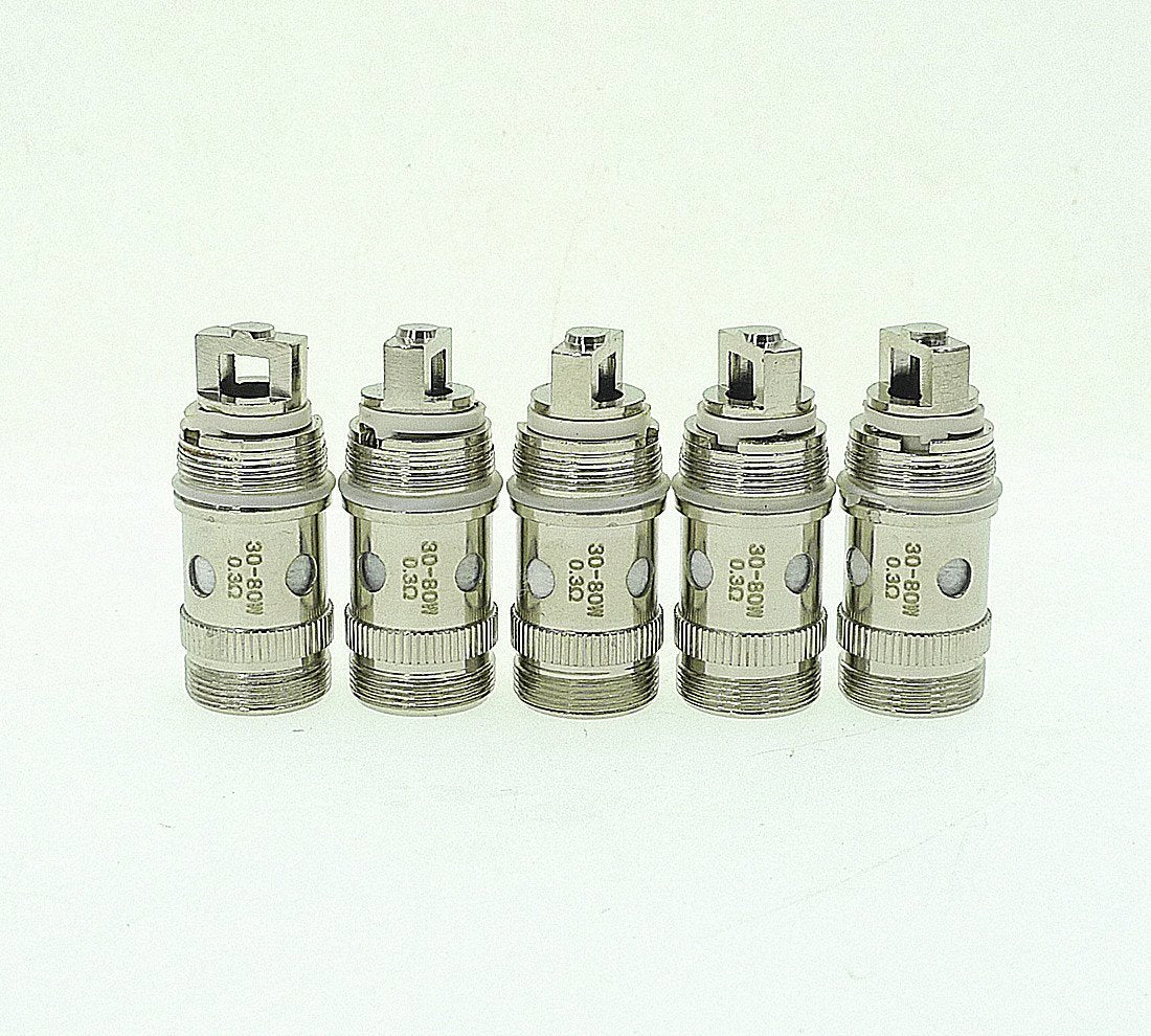 5pcs Replacement Coil EC Head for iJust 2/Melo 2/Melo 3 Atomizer Clearomizer Sub Ohm Tank 0.3/0.5ohm