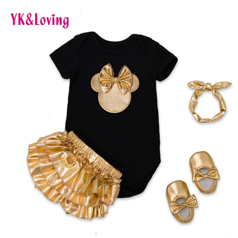 Baby Girl  4pcs Clothing Sets