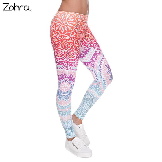 Printed Design Leggings