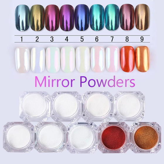 Mirror Nail Glitter Powder