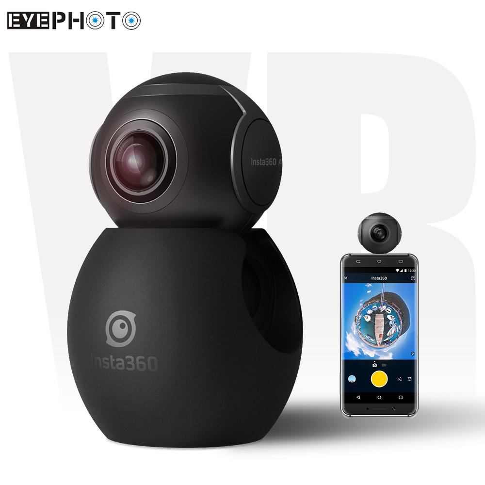 Insta360 Air Mini Panoramic 360 Camera 360 Degree Cam 3K HD Wide Dual Angle Fish Eye Lens VR Video Camera for Andriod Smartphone