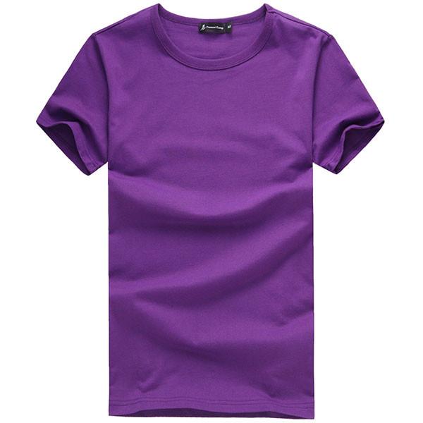 Solid color T