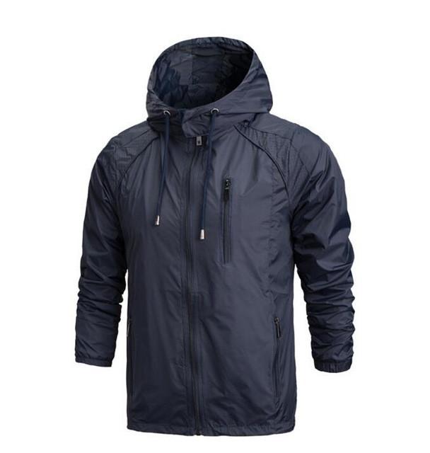 Men Thin Windbreaker