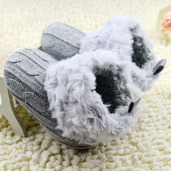 Fleece Baby Shoes