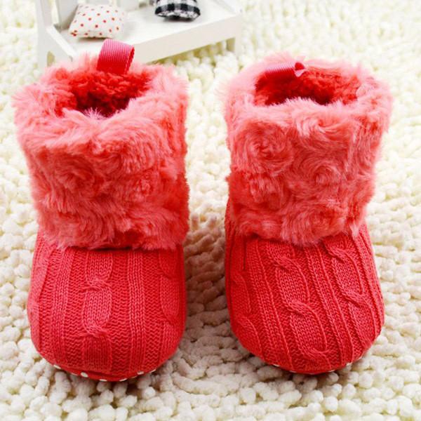 Fleece Baby Shoes
