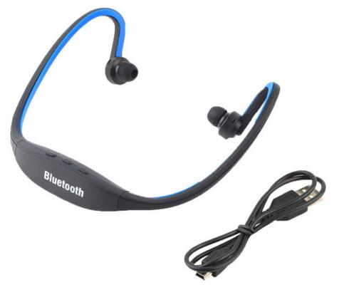 Original S9 Sport Wireless Bluetooth 3.0 Earphone Headphones headset for iphone 6/5/4 galaxy S5/S4/3 iOS/Android with microphone