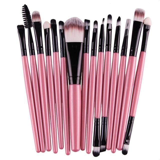 15 pcs Eye Shadow Brush Set