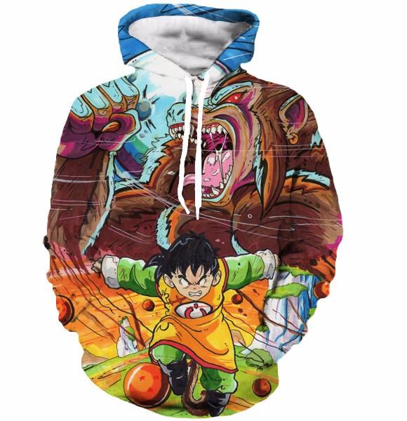 Dragon Ball Z Hooded Sweatshirts