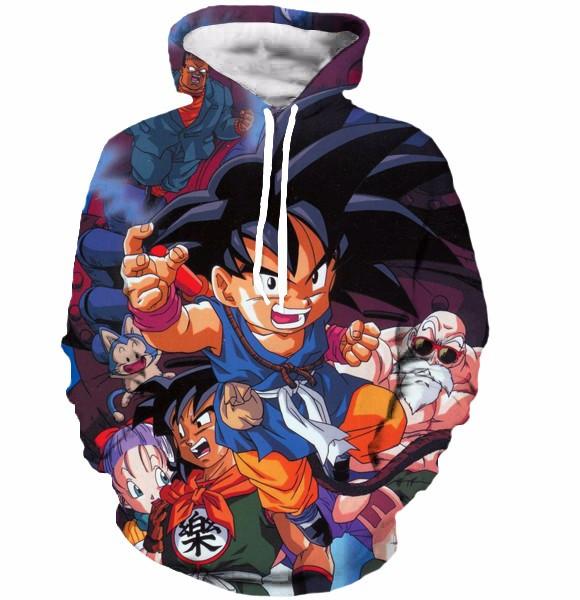 Dragon Ball Z Hooded Sweatshirts