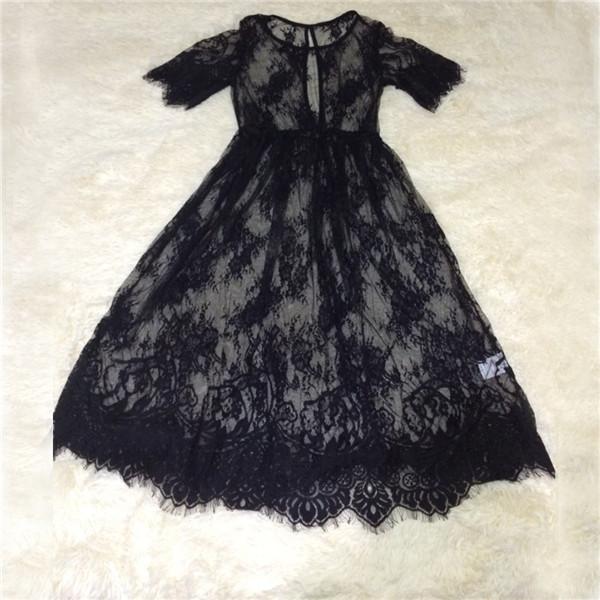 Casual Long Lace Dress