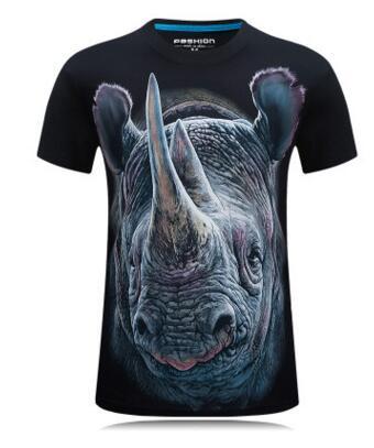 Animal 3D Printed shirts