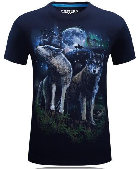 Animal 3D Printed shirts