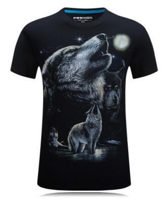 Animal 3D Printed shirts