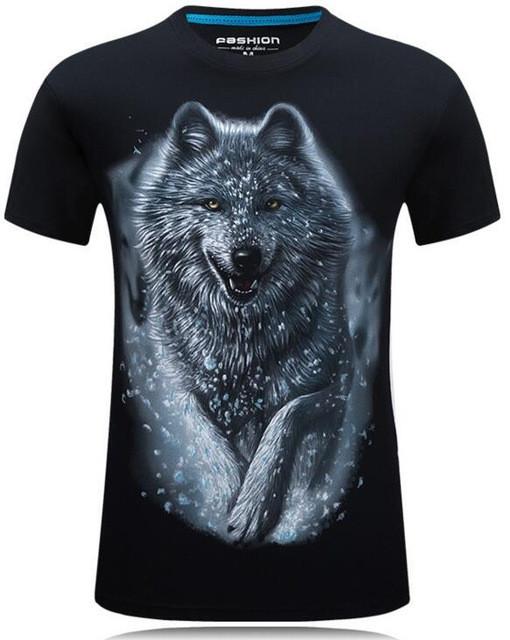 Animal 3D Printed shirts