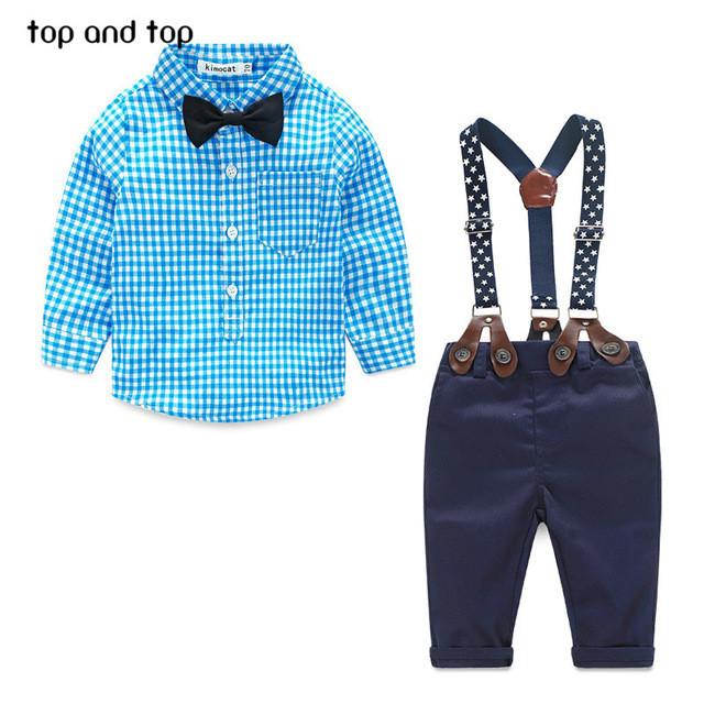 Baby Shirt/Suspender Outfits