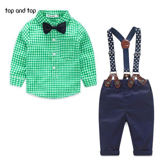 Baby Shirt/Suspender Outfits