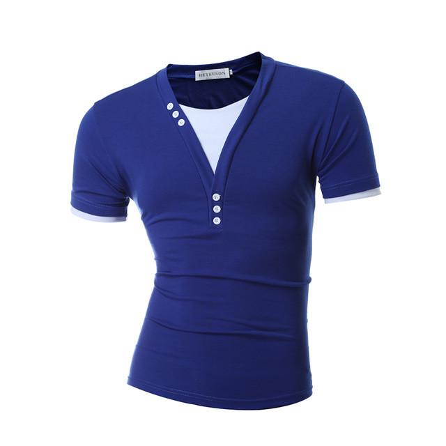 short sleeve v-neck