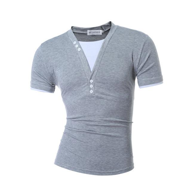 short sleeve v-neck