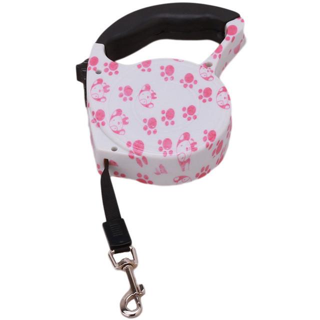 5 M Pet Collars Rope Retractable Dog Leash Extending Puppy Walking Leads Training Cats dogs Home Travel necessary Pets Supplies