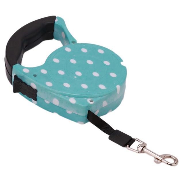 5 M Pet Collars Rope Retractable Dog Leash Extending Puppy Walking Leads Training Cats dogs Home Travel necessary Pets Supplies