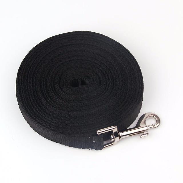 VEQSKING Nylon Dog Training Leashes Pet Supplies Walking Harness Collar Leader Rope For Dogs Cat 1.5M 1.8M 3M 4.5M 6M 10M