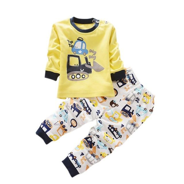 2 pcs Baby Pajama Outfit