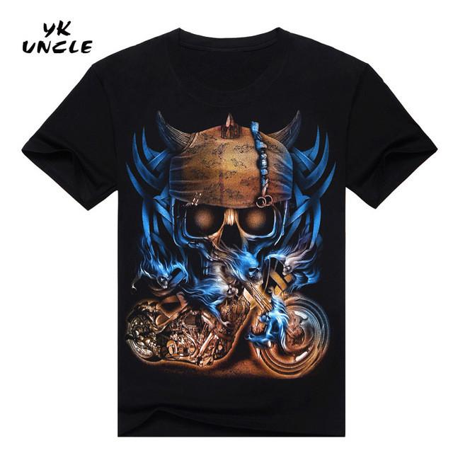 Skulls Motorcycle Tee