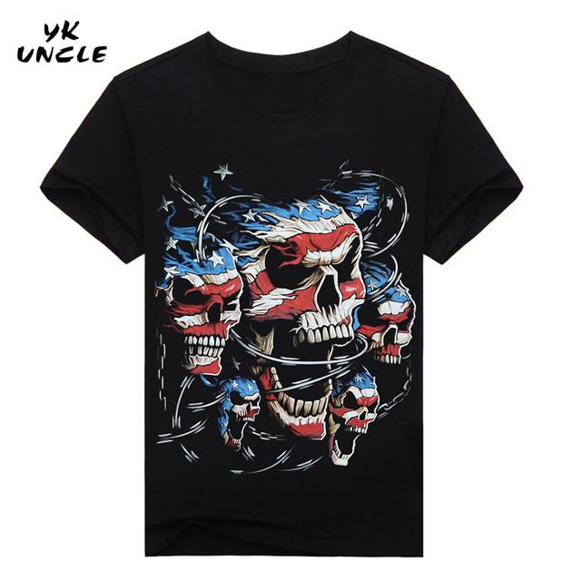 Skulls Motorcycle Tee