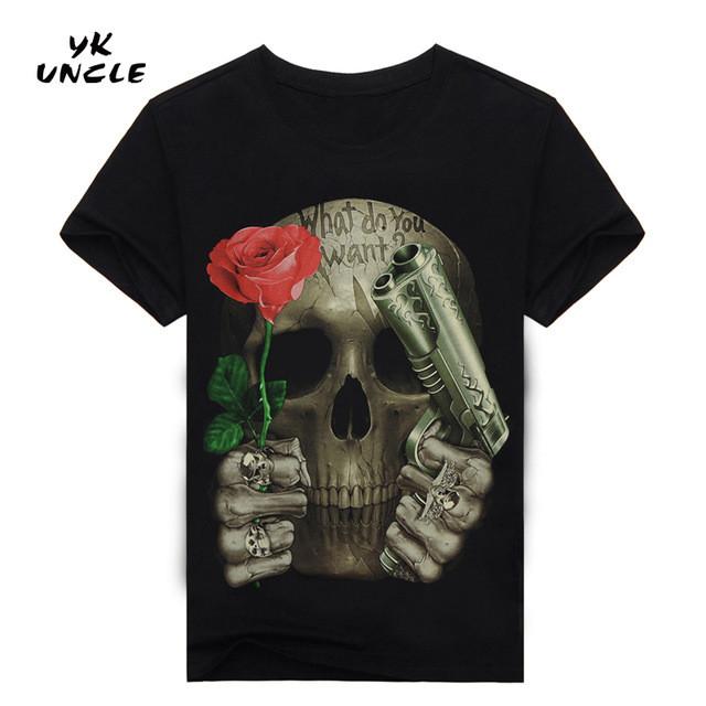 Skulls Motorcycle Tee