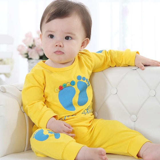 cartoon baby clothing set
