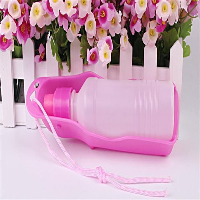 Sale Pet Bowl Automatic Pet Feeder Comedero Perro Plastic Water Feeding Bowl Dog for Travel Drinking Bottle 250ml Supplies