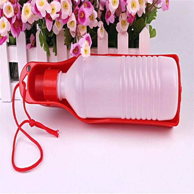 Sale Pet Bowl Automatic Pet Feeder Comedero Perro Plastic Water Feeding Bowl Dog for Travel Drinking Bottle 250ml Supplies