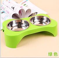 Double water/food bowls