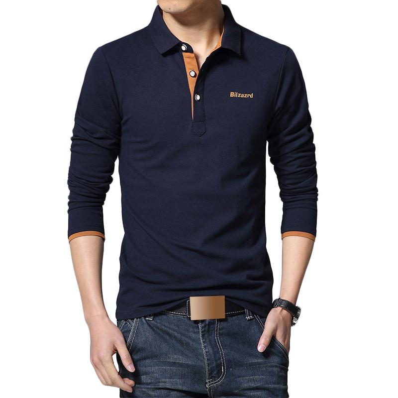 Men's Long Sleeve Polo