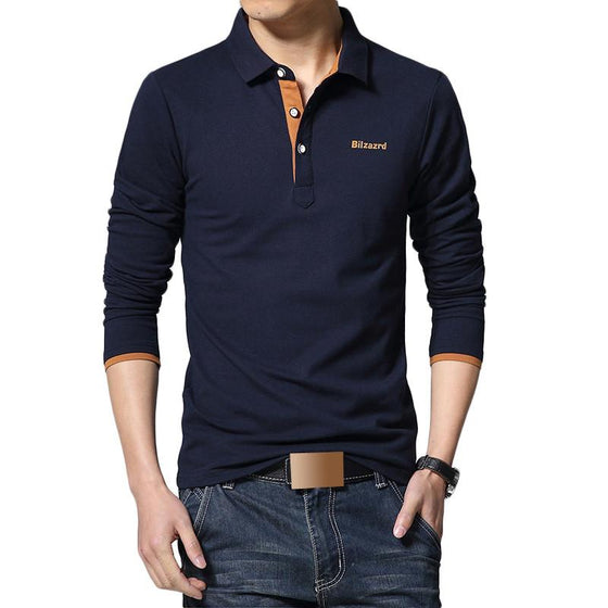 Men's Long Sleeve Polo