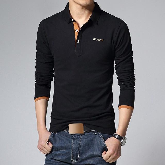 Men's Long Sleeve Polo
