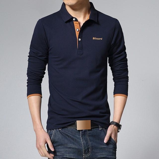 Men's Long Sleeve Polo