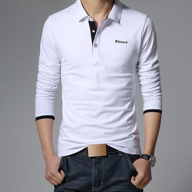 Men's Long Sleeve Polo