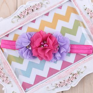 Pearl Rhinestone Ribbon Headband
