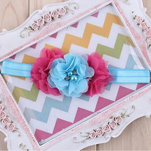 Pearl Rhinestone Ribbon Headband