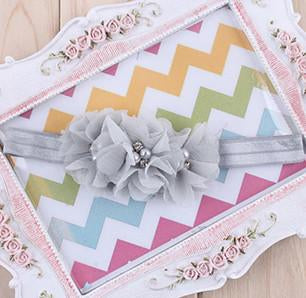 Pearl Rhinestone Ribbon Headband
