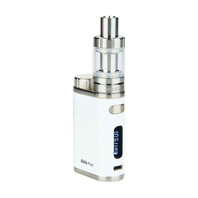 Original Eleaf iStick Pico Starter Kit with 2ml MELO 3 Mini Tank and 75W Box Mod with EC 0.3ohm/0.5ohm Coils e-Cigarette Kit