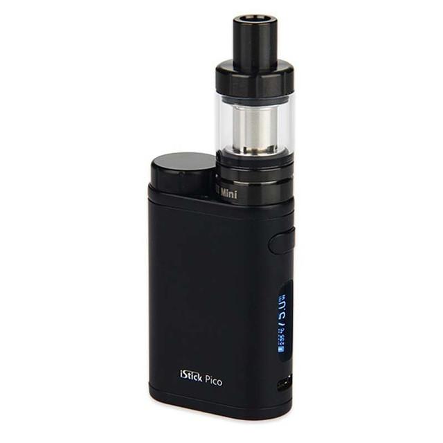 Original Eleaf iStick Pico Starter Kit with 2ml MELO 3 Mini Tank and 75W Box Mod with EC 0.3ohm/0.5ohm Coils e-Cigarette Kit