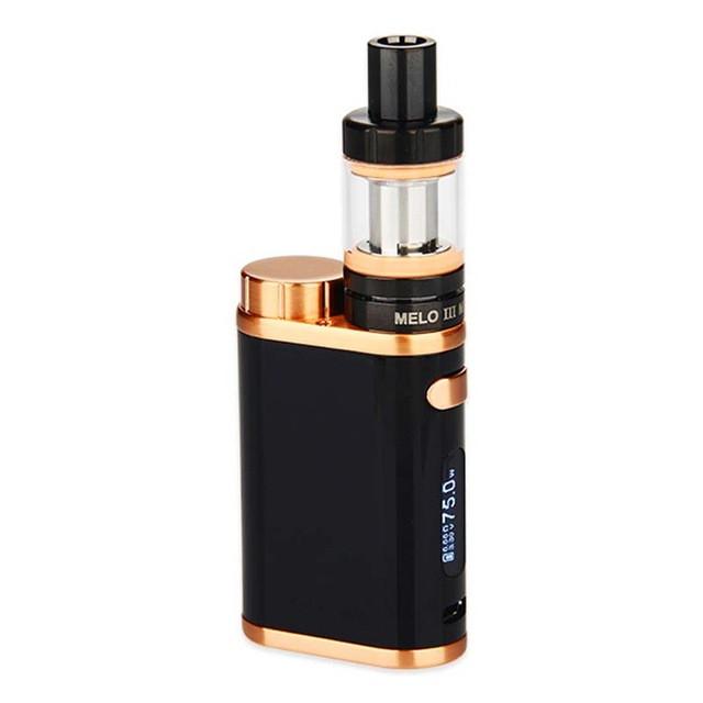 Original Eleaf iStick Pico Starter Kit with 2ml MELO 3 Mini Tank and 75W Box Mod with EC 0.3ohm/0.5ohm Coils e-Cigarette Kit