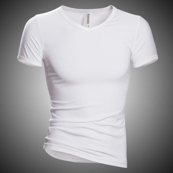 Solid Cotton  T-shirt