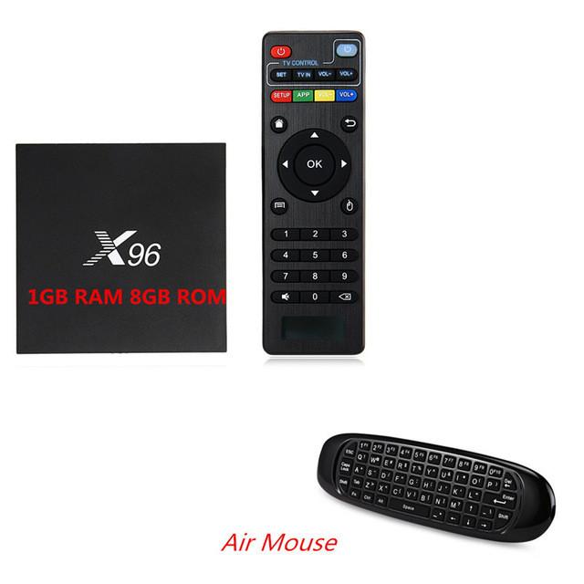 Mesuvida X96 2GB 16GB TV Box Amlogic S905X Quad Core Android 6.0 Marshmallow TV Box WIFI HD 2.0 4K*2K 1080P Many Moives TV Box