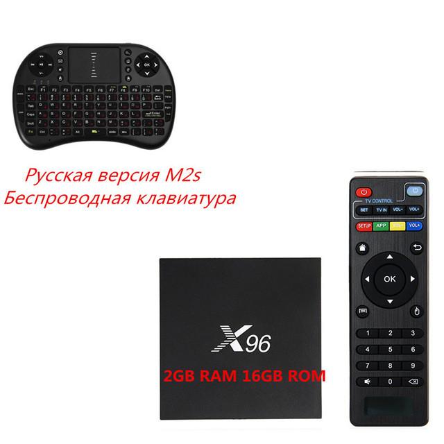 Mesuvida X96 2GB 16GB TV Box Amlogic S905X Quad Core Android 6.0 Marshmallow TV Box WIFI HD 2.0 4K*2K 1080P Many Moives TV Box