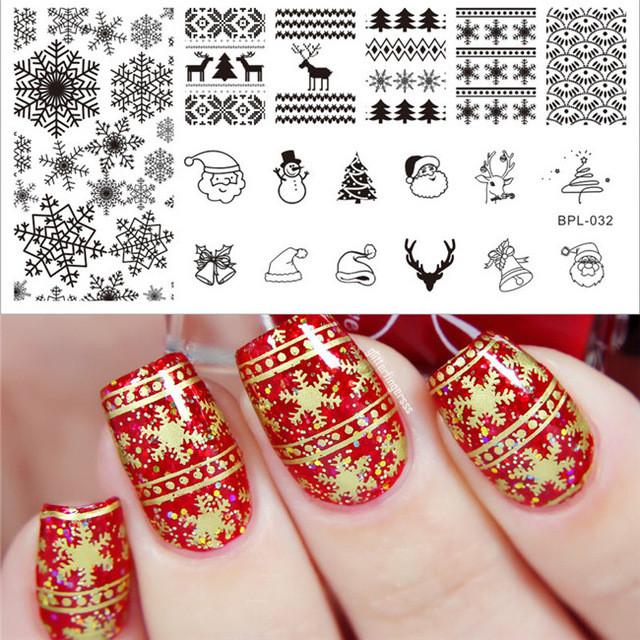 1 Pc Nail Art  Template 17 Patterns