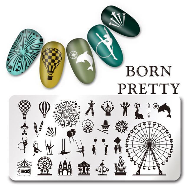 1 Pc Nail Art  Template 17 Patterns